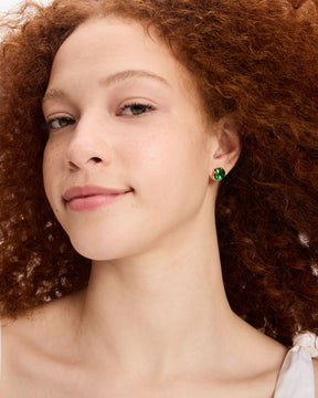 Pop Of Joy 10mm Spade Flower Studs