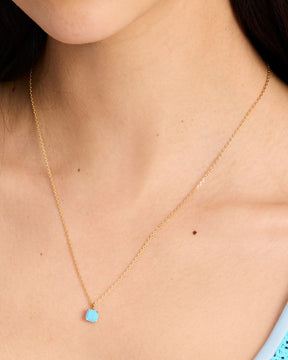 Little Luxuries 6mm Square Pendant