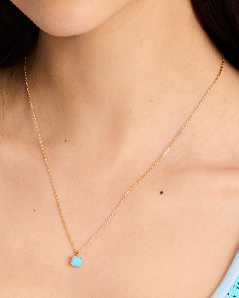 Little Luxuries 6mm Square Pendant