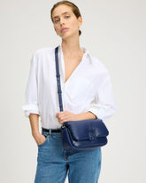 Dakota Puffy Leather Crossbody