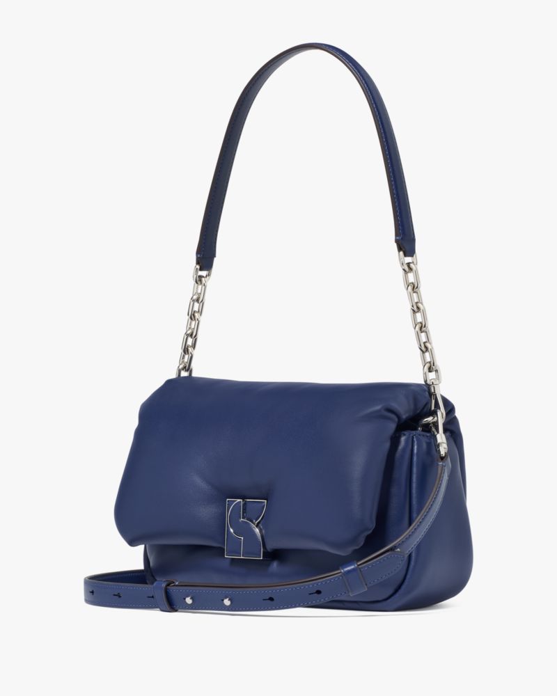 Dakota Puffy Leather Crossbody