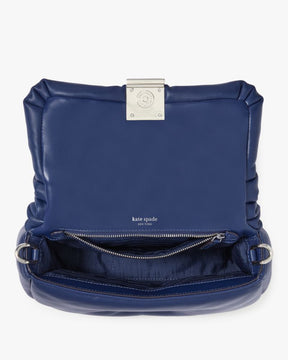 Dakota Puffy Leather Crossbody