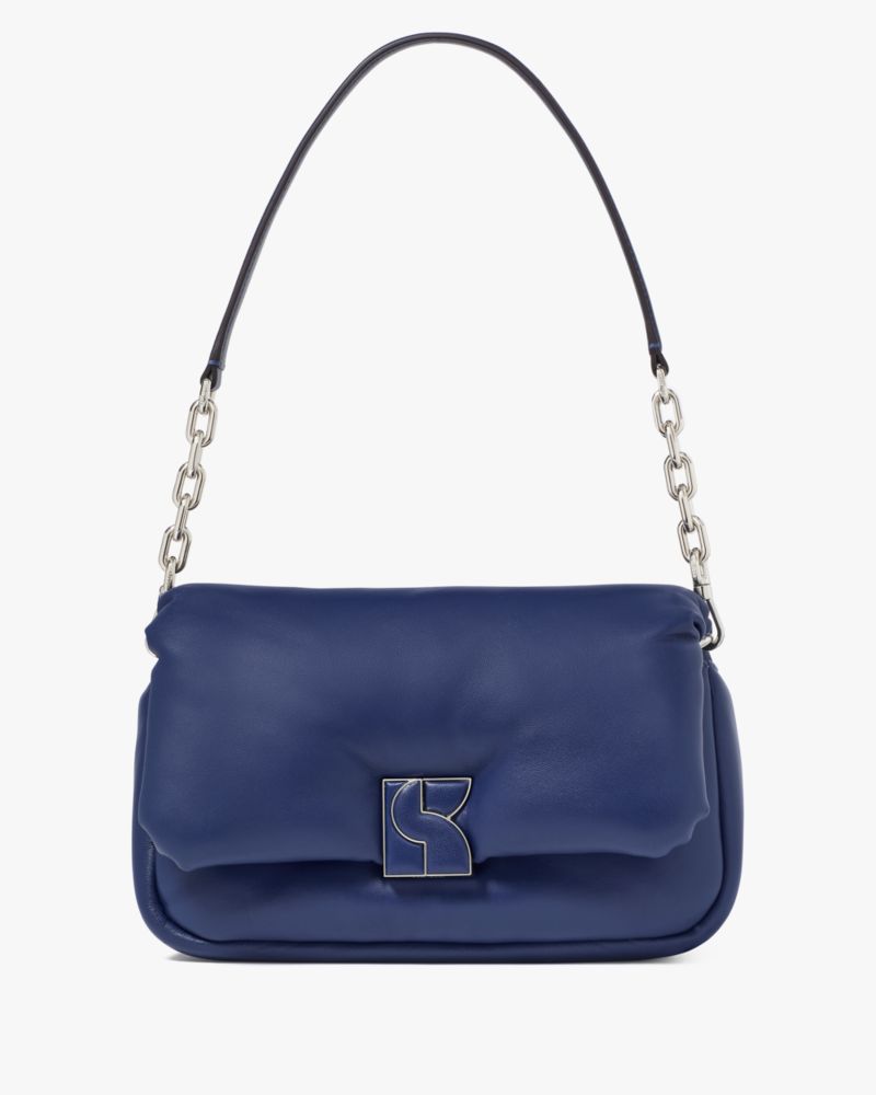Dakota Puffy Leather Crossbody