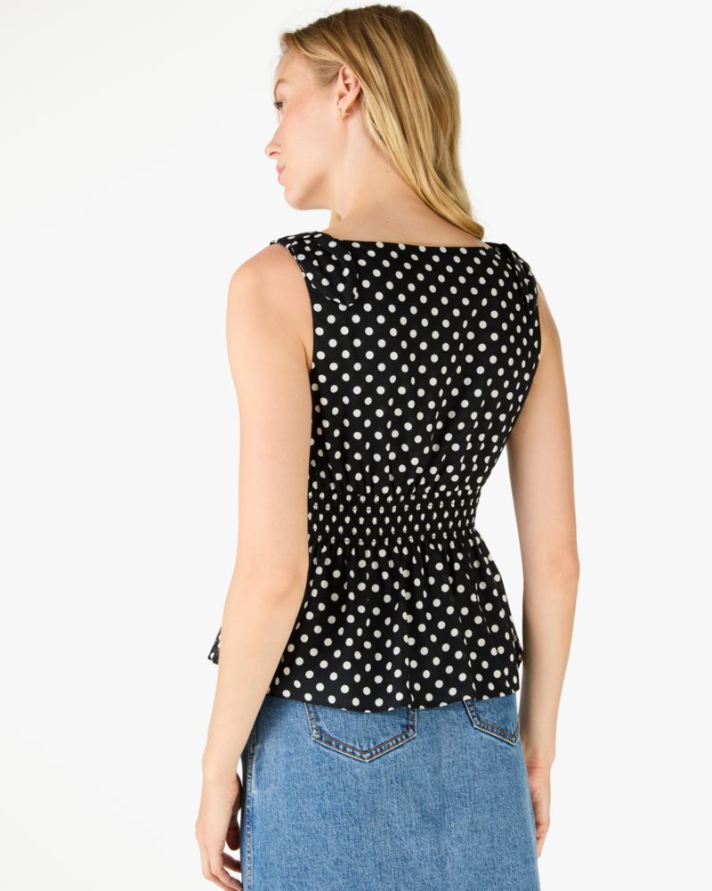 Dot Dot Dot Smocked Top