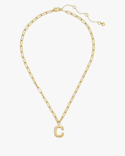 Initial This C Pendant