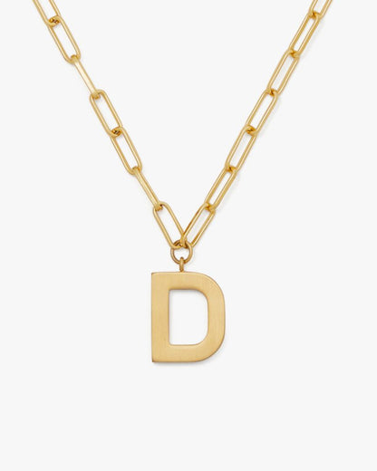 Initial This D Pendant