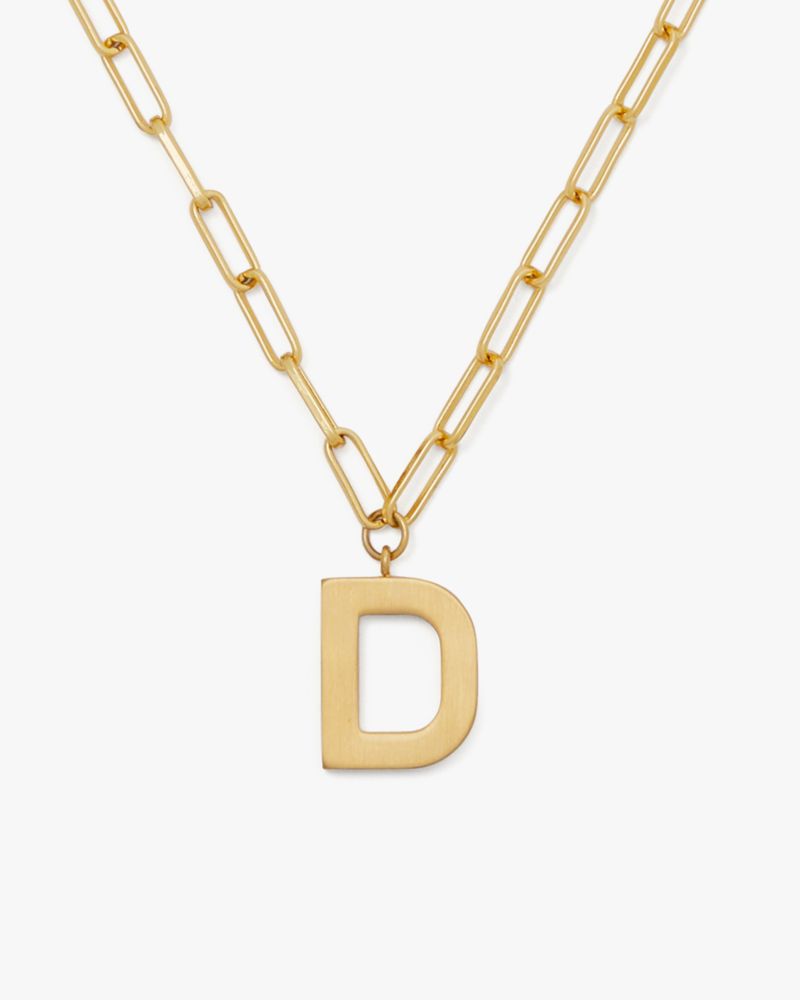 Initial This D Pendant