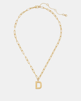 Initial This D Pendant