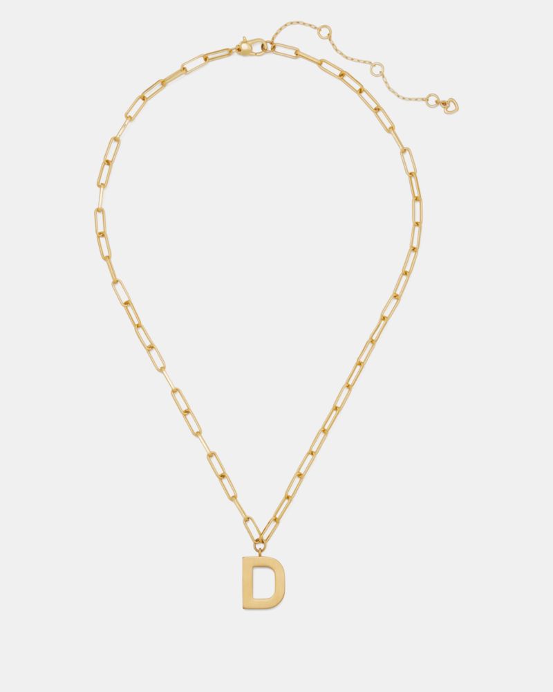 Initial This D Pendant
