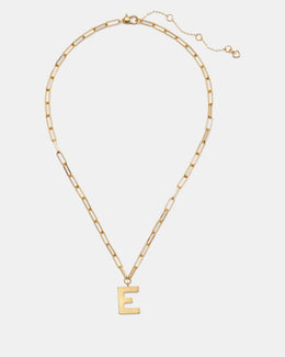 Initial This E Pendant