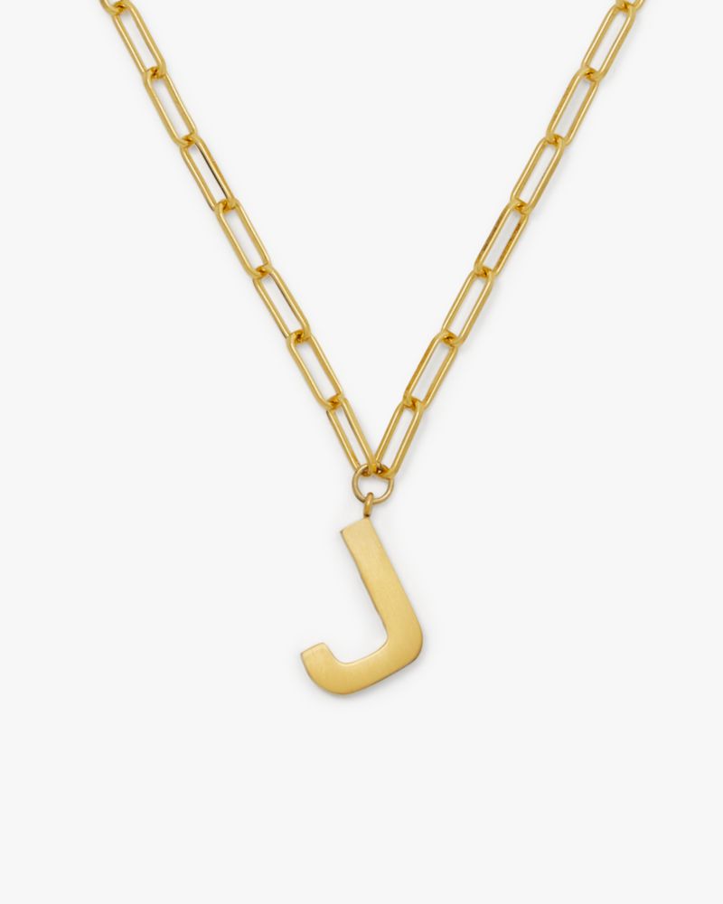 Initial This J Pendant