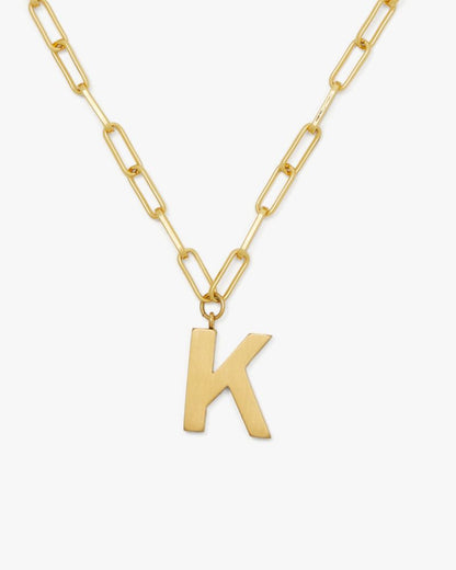 Initial This K Pendant
