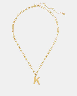 Initial This K Pendant