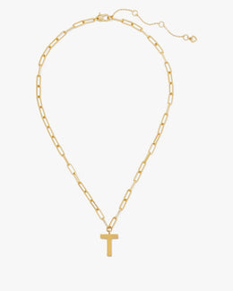 Initial This T Pendant