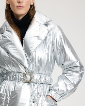 Metallic Nylon Jacket