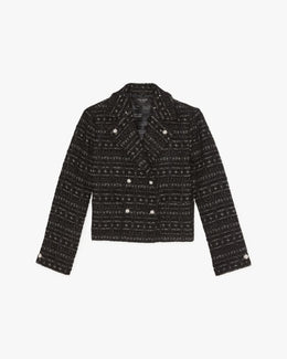 Galaxy Tweed Moto Jacket