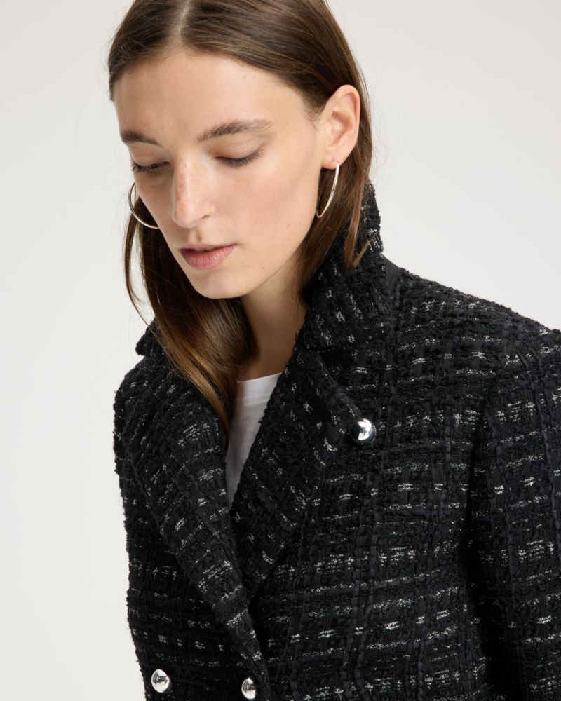 Galaxy Tweed Moto Jacket