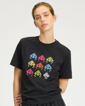 Space Invaders X Kate Spade New York Embellished Tee