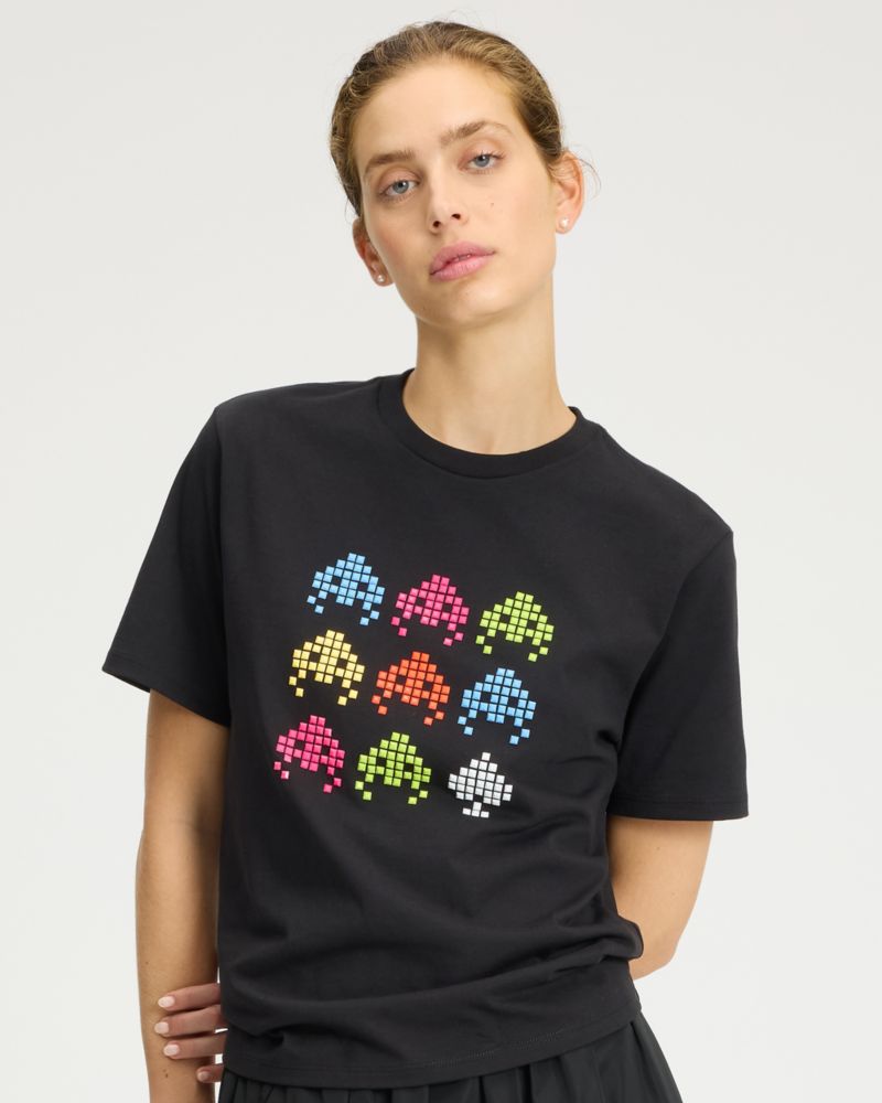 Space Invaders X Kate Spade New York Embellished Tee