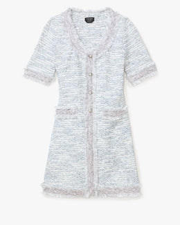 Tweed Sweater Dress