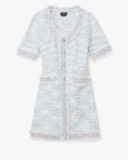 Tweed Sweater Dress