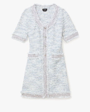 Tweed Sweater Dress