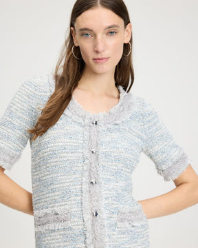 Tweed Sweater Dress