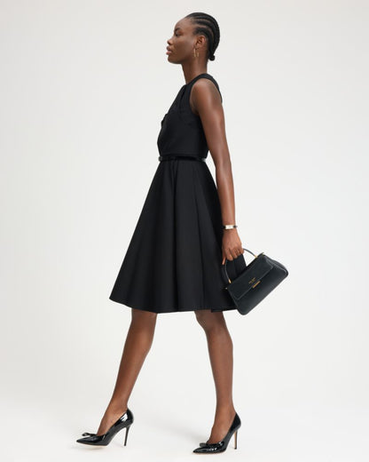 Flared Ponte Dress