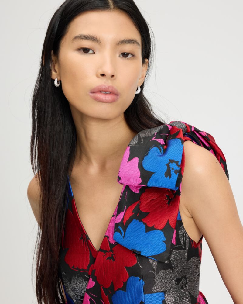 Painterly Blooms Bubble Dress