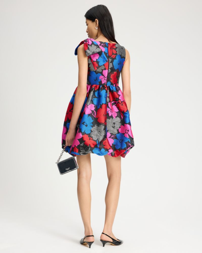 Painterly Blooms Bubble Dress