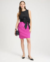 Colorblocked Sheath Dress