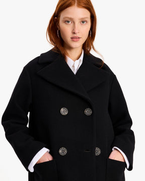 Double Breasted Wool Coat