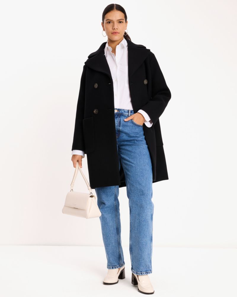 Double Breasted Wool Coat