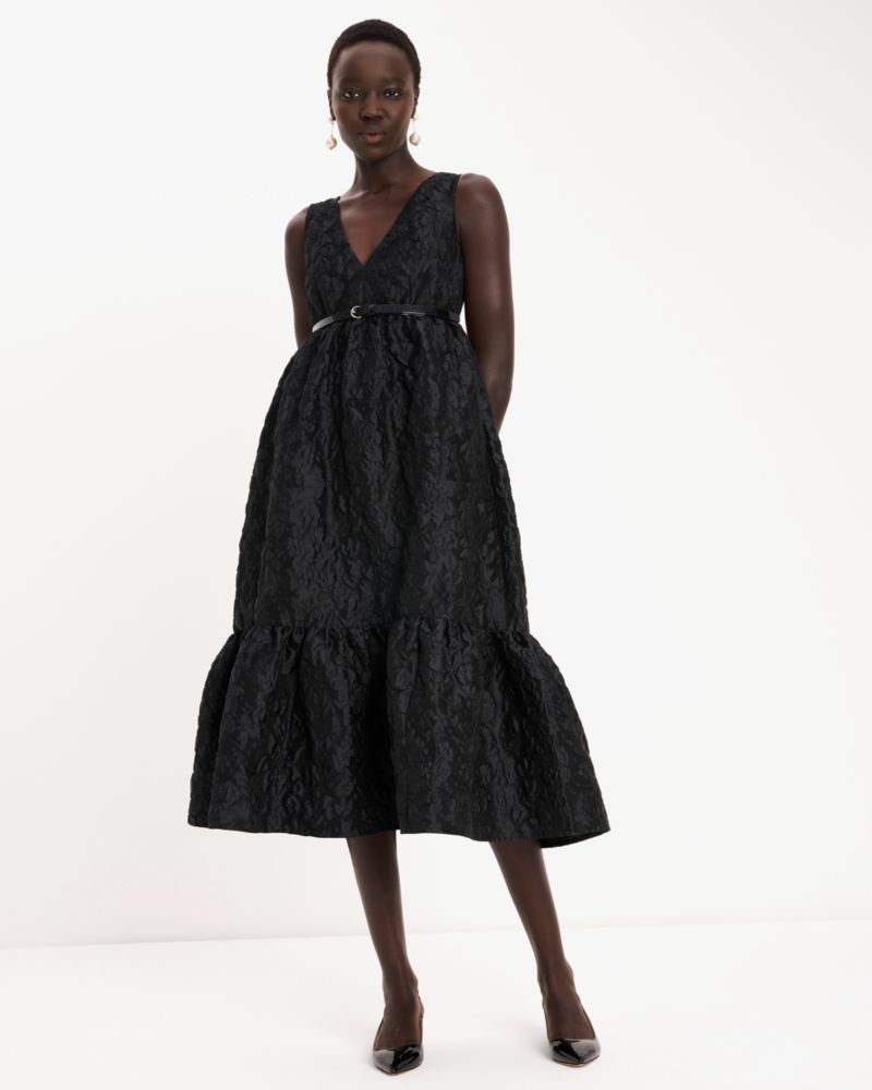 Fall Garden Midi Dress