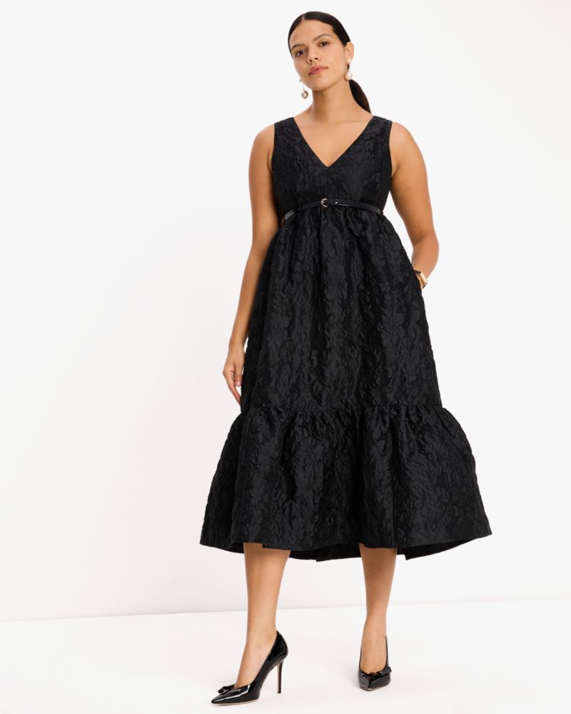 Fall Garden Midi Dress