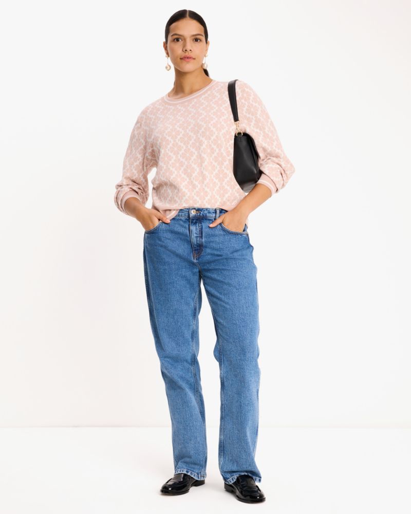 Spade Flower Sweater