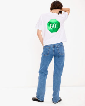 Stop Go Embellished Tee