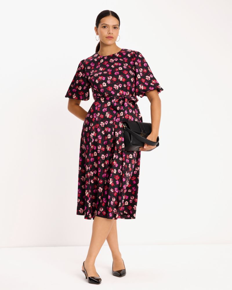 Fall Poppies Matinee Dress