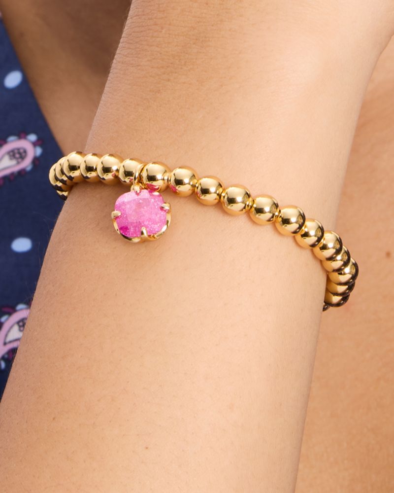 Pop Of Joy Spade Flower Stretch Bracelet
