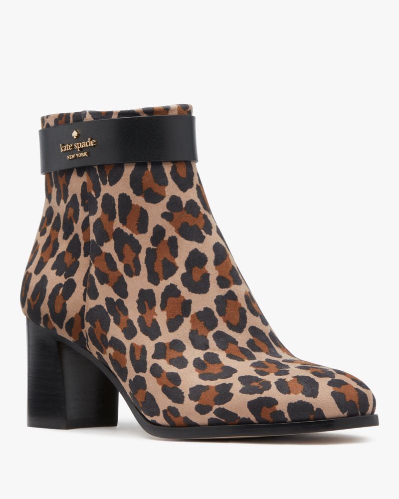 Morgan Spotted Leopard Bootie