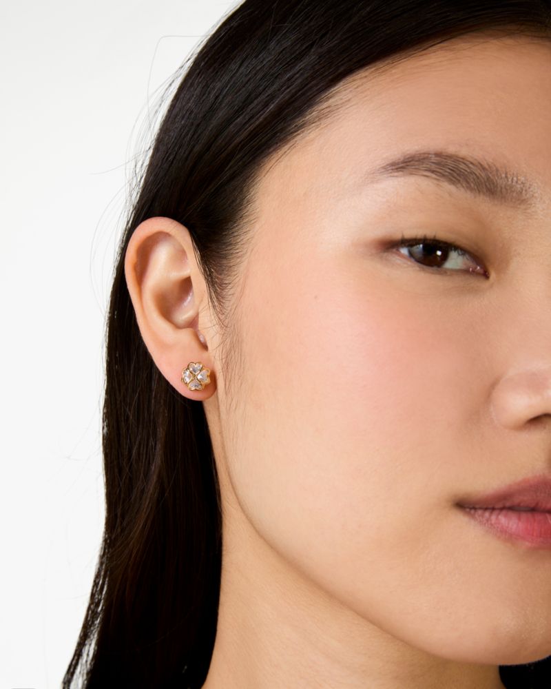 Something Sparkly Spade Studs