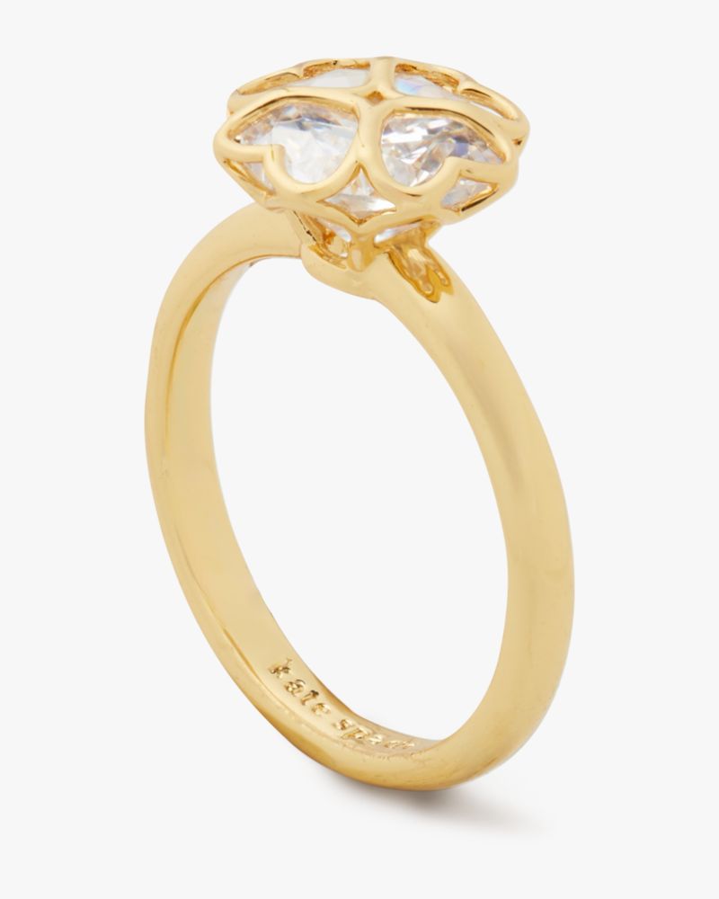 Something Sparkly Spade Ring