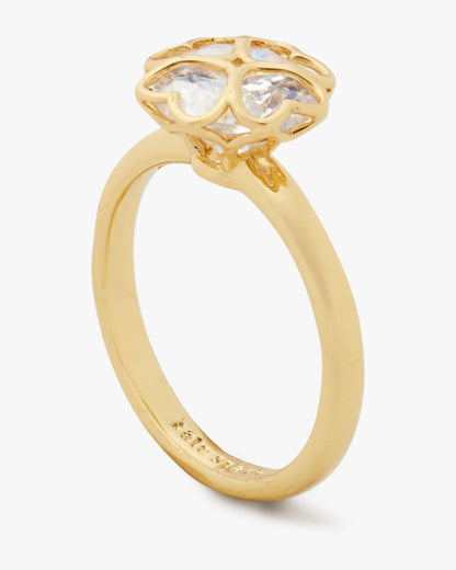 Something Sparkly Spade Ring