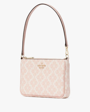 Spade Flower Convertible Wristlet