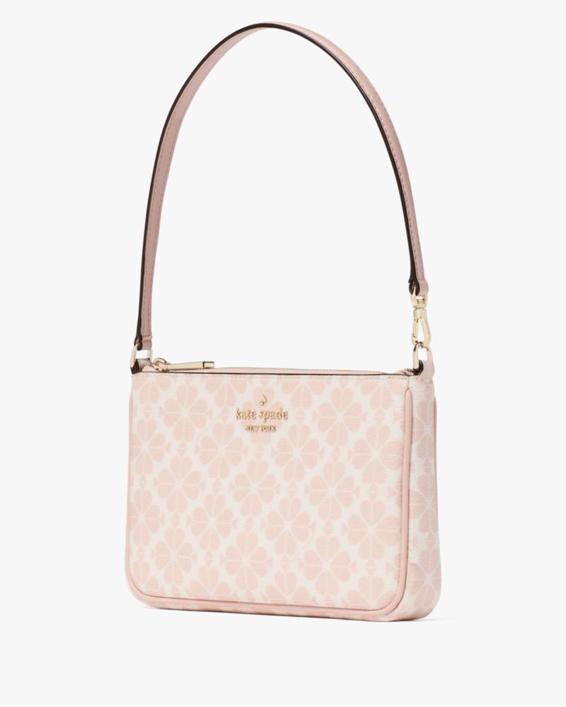 Spade Flower Convertible Wristlet