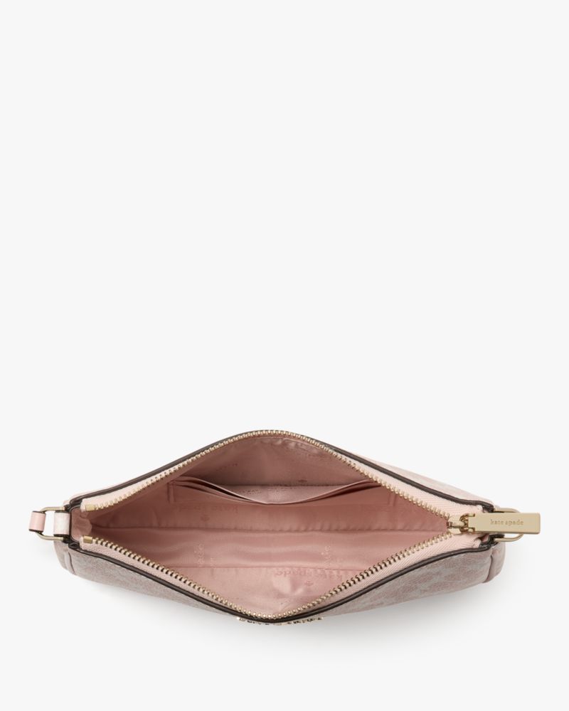 Spade Flower Convertible Wristlet