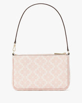 Spade Flower Convertible Wristlet