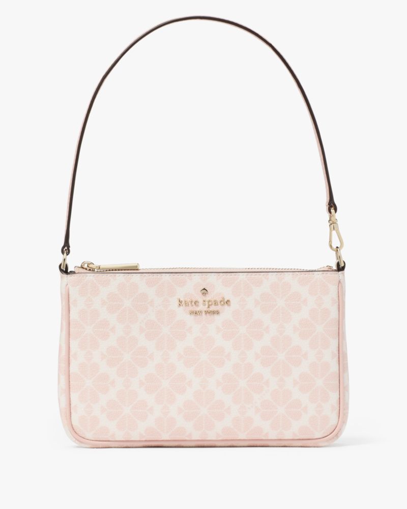Spade Flower Convertible Wristlet