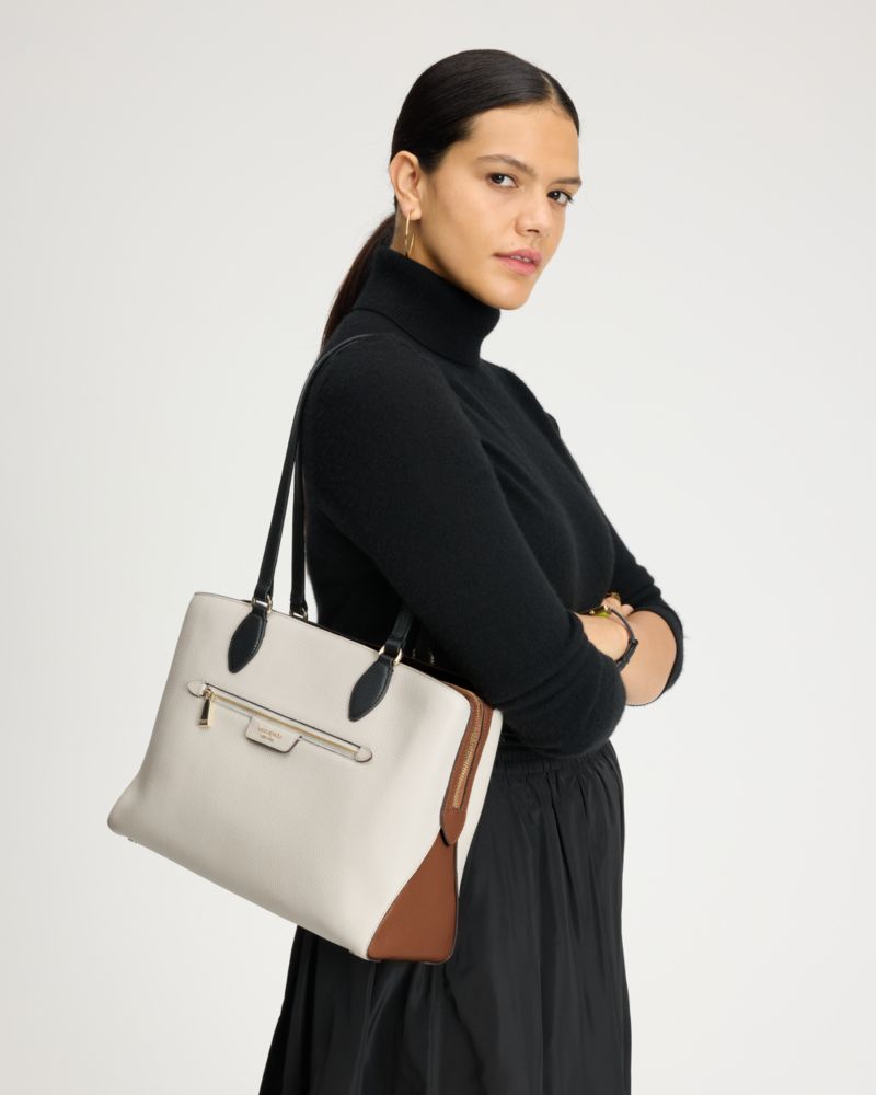 Hudson Colorblocked Work Tote