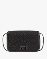 Liv Spade Flower Jacquard Crossbody Bag